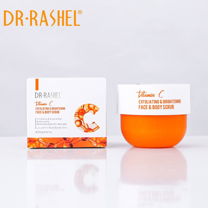 Vitamin C Exfoliating & Brightening Face & Body Scrub 250g